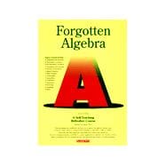 Forgotten Algebra,9780812019421