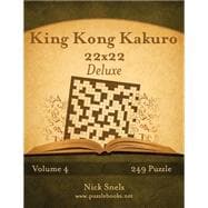 King Kong Kakuro 22 X 22 Deluxe - 249 Puzzle