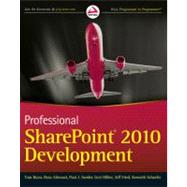 Professional SharePoint 2010 Development