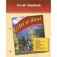 Asi Se Dice! Pre-AP Level 2 Workbook