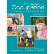 Introduction to Occupation The Art of Science and Living
