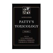 Patty's Toxicology, Cumulative Index, Volumes 1-8 Vol. 9