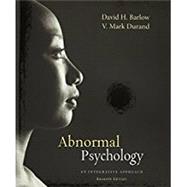 Bundle: Abnormal Psychology: An Integrative Approach, 7th + Aplia 1-Term Printed Access Card