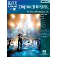 Dream Theater Bass Play-Along Volume 47 Book/Online Audio