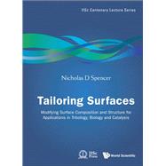 Tailoring Surfaces : Modifying Surface Composition and Structure for Applications in Tribology, Biology and Catalysis