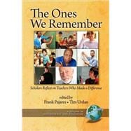 The Ones We Remember: Scholars Reflect on Teachers Who Made a Difference