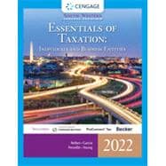 South-Western Federal Taxation 2022 Essentials of Taxation: Individuals and Business Entities (Intuit ProConnect Tax Online & RIA Checkpoint®, 1 term Printed Access Card), 25th Edition