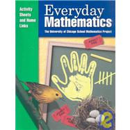 Everyday Mathematics: Activity Sheets and Home Links