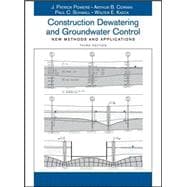 Construction Dewatering and Groundwater Control New Methods and Applications