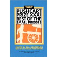 Pushcart Prize XXXI
