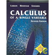 Calculus Of A  Single Variable