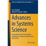 Advances in Systems Science