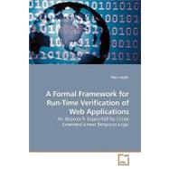 A Formal Framework for Run-time Verification of Web Applications