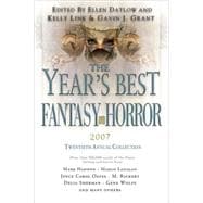The Year's Best Fantasy and Horror 2007 20th Annual Collection