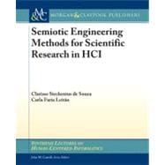 Semiotic Engineering Methods for Scientific Research in Hci