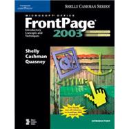 Microsoft Office FrontPage 2003: Introductory Concepts and Techniques, CourseCard Edition