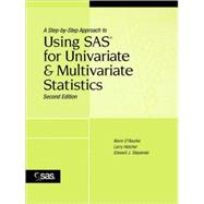 A Step-by-Step Approach to Using SAS for Univariate and Multivariate Statistics book cover, ISBN 9780471469445