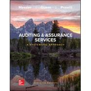 Auditing & Assurance Services: A Systematic Approach [Rental Edition]