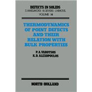 Thermodynamics of Point Defects and Their Connection to Bulk Properties