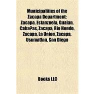 Municipalities of the Zacapa Department : Zacapa, Estanzuela, Gualán, Cabañas, Zacapa, Río Hondo, Zacapa, la Unión, Zacapa, Usumatlán, San Diego
