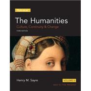 Humanities Culture, Continuity and Change, Volume II, The,  Plus NEW MyArtsLab  -- Access Card Package