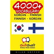 4000+ Korean - Finnish, Finnish - Korean Vocabulary
