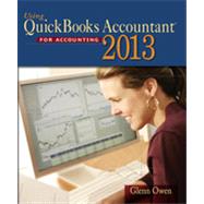 Using Quickbooks Accountant 2013 (with CD-ROM and Data File CD-ROM), 12th