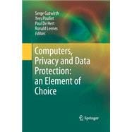 Computers, Privacy and Data Protection