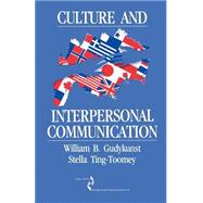 Culture and Interpersonal Communication