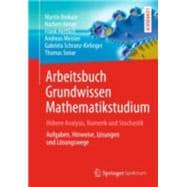 Arbeitsbuch Grundwissen Mathematikstudium - Höhere Analysis, Numerik Und Stochastik