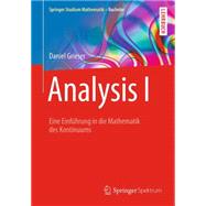 Analysis I