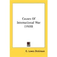 Causes Of International War
