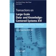 Transactions on Large-scale Data- and Knowledge-centered Systems XVI
