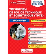 Concours TPTS - Technicien de police technique et scientifique - Catégorie B - Tout-en-un