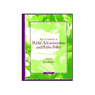 Encyclopedia of Public Administration and Public Policy - Volume I