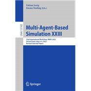 Multi-Agent-Based Simulation XXIII