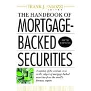 Handbook of Mortgage Backed Securities