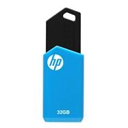 HP v150w USB 2.0 Flash Drive, 32GB, Blue, (P-FD32GHPV150W-GE) (No Returns Allowed)