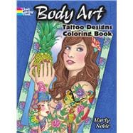 Body Art Tattoo Designs Coloring Book