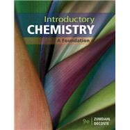 Student Solutions Manual for Zumdahl/Decoste's Introductory Chemistry: A Foundation, 9th