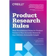 Product Research Rules