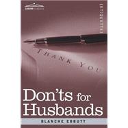 Don'ts for Husbands