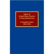 Digest of United States Practice in International Law Cumulative Index