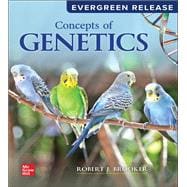 CONCEPTS OF GENETICS (LOOSELEAF) book cover, ISBN 9781264449477