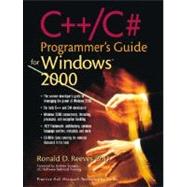 C++/C# Programmer's Guide for Windows 2000,9780130409478