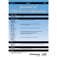 Journal of Character Education: Vol. 18 #1
