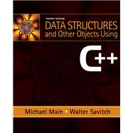 Data Structures and Other Objects Using C++,9780132129480