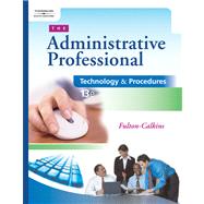 The Administrative Professional Technology & Procedures (with CD-ROM)