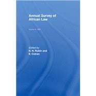 Annual Survey of African Law Cb: Volume Three : 1969
