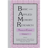 Basic and Applied Memory Research